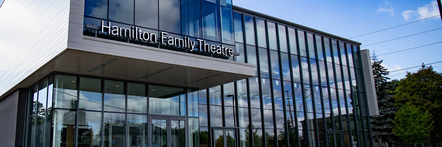 hamilton family theatre cambridge outside building view